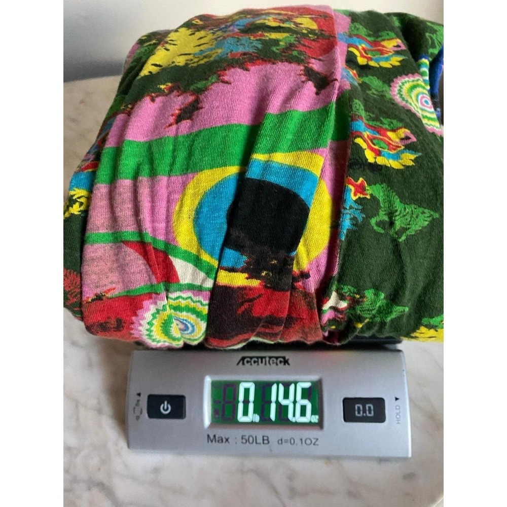 Desigual Women's Maxi Dress Long Sleeve V-Neck Colorful Small Babydoll s1 - Picture 8 of 8